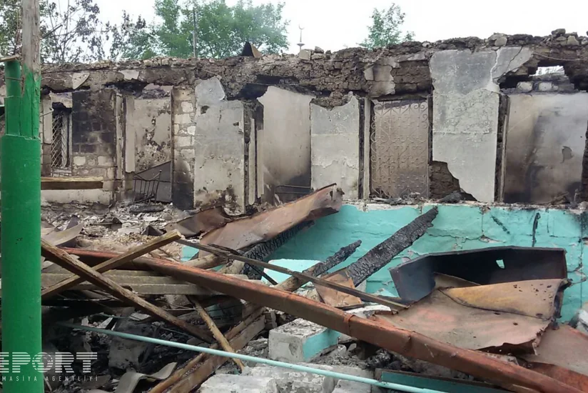 ​Глава ИВ: В Агдаме пострадали 59, полностью разрушены 12, сгорел дотла 1 дом - ФОТО