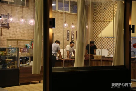 Bakıda kafe işçiləri arasında bıçaqlanma olub - YENİLƏNİB - FOTO - VİDEO