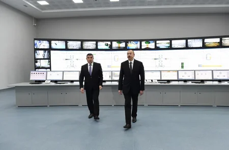 President Ilham Aliyev launches newly-renovated Mingachevir Hydroelectric Power Station