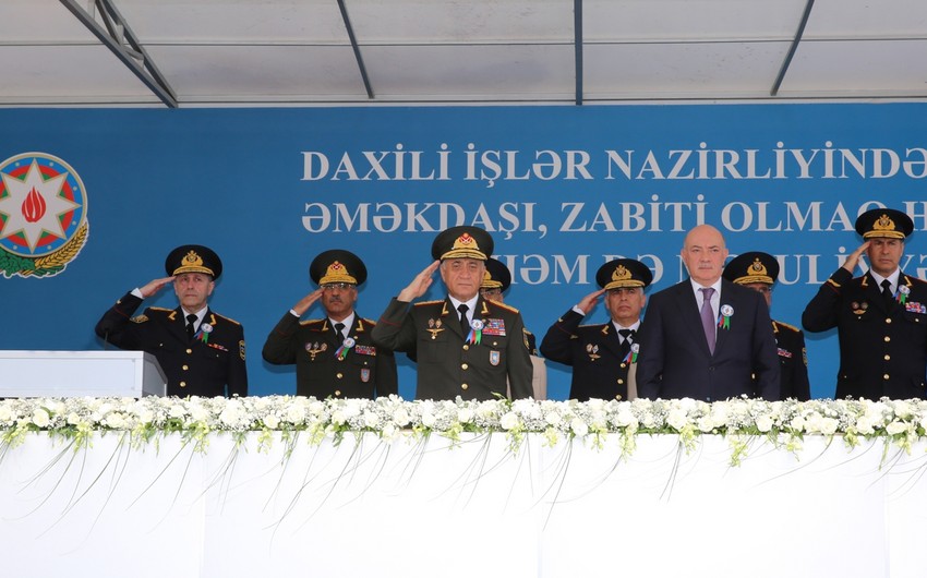 Azərbaycan polisinin yaranmasının 99-cu ildönümü qeyd olunub