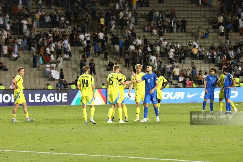 UEFA Millətlər Liqası: Azərbaycan yığması İsveçə məğlub olub - YENİLƏNİB - 7