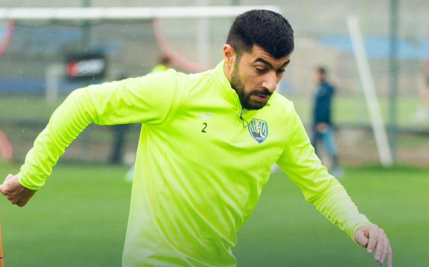 Kəpəzin futbolçusu: Komandamın yanında olmaq üçün məşqlərə tez qoşulmağa çalışacağam