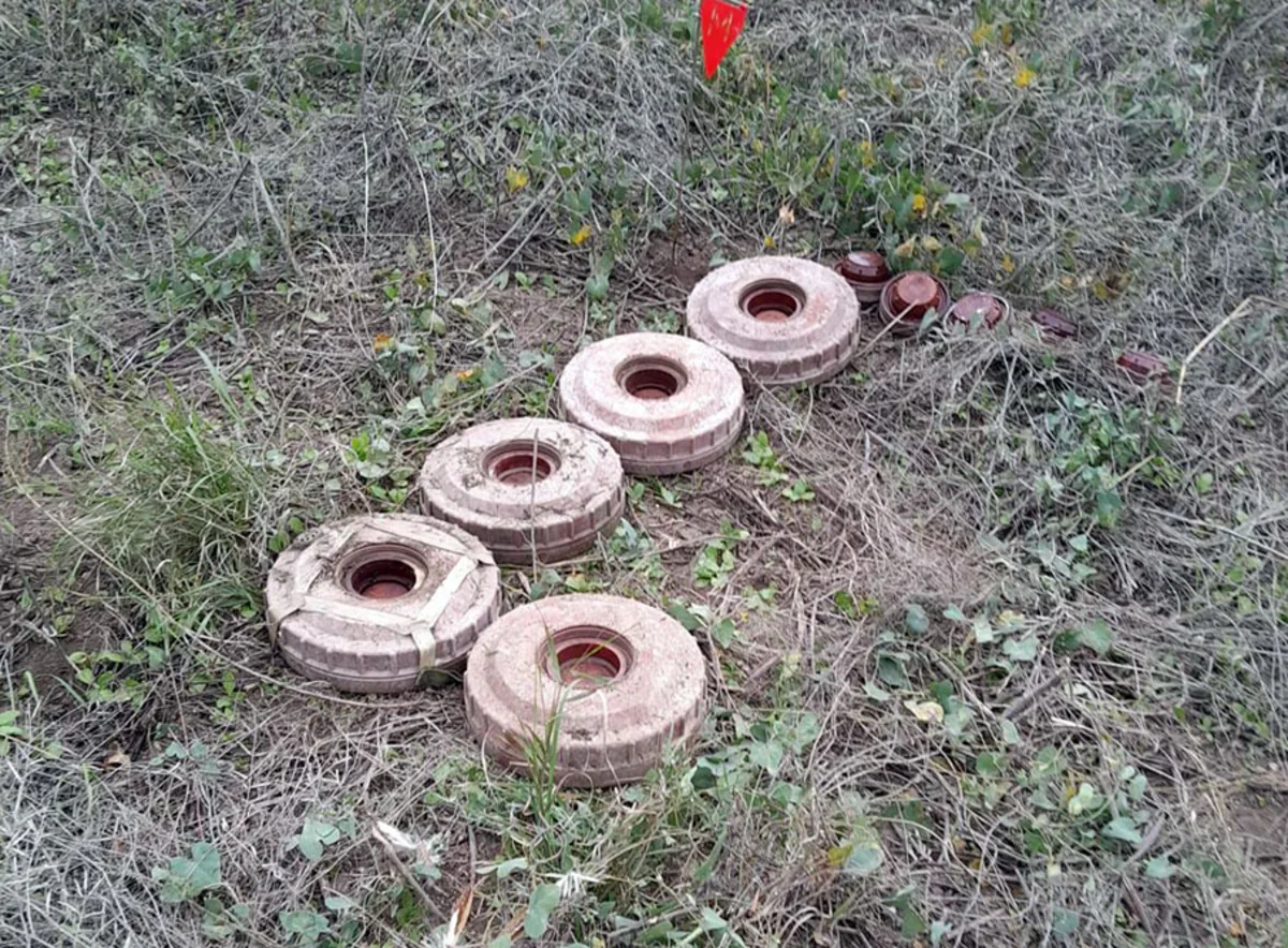 Booby traps being neutralized in Karabakh region of Azerbaijan
