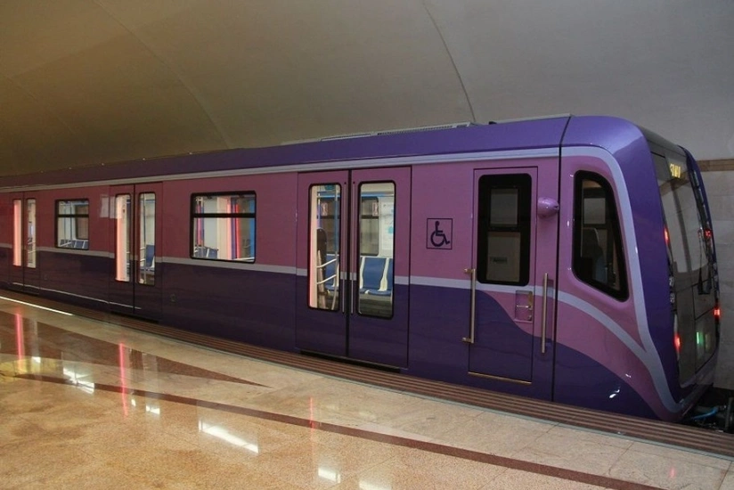 Növbəti iki yeni metro qatarı Bakıya gətirilib