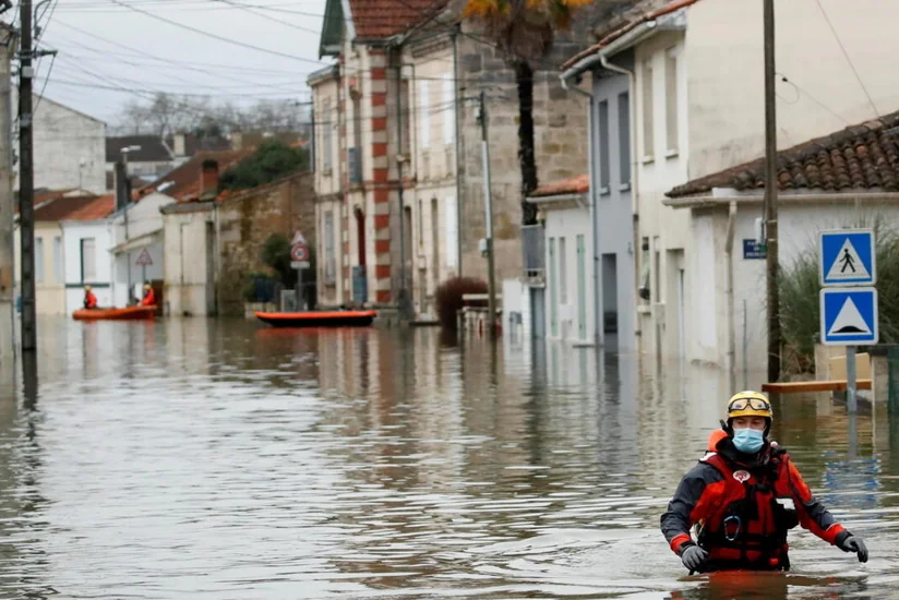 Fransada daşqınlar nəticəsində 7 nəfər itkin düşüb
