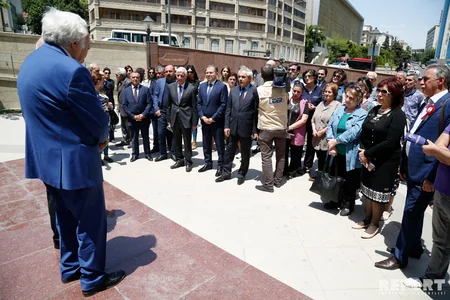 Mikayıl Müşfiqin xatirəsi yad edilib
