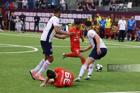Azərbaycanın minifutbol millisi Bakıda keçirilən dünya çempionatında adını yarımfinala yazdırıb