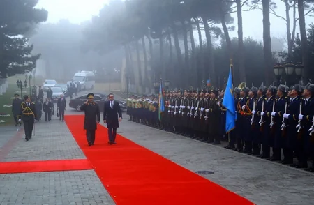 Azərbaycan və Gürcüstan Müdafiə nazirləri görüşdü - FOTO - VİDEO