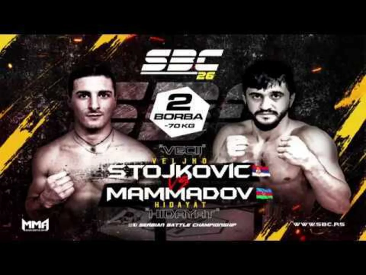 Azərbaycanın MMA döyüşçüsü serbiyalı rəqibini məğlub etdi - VİDEO