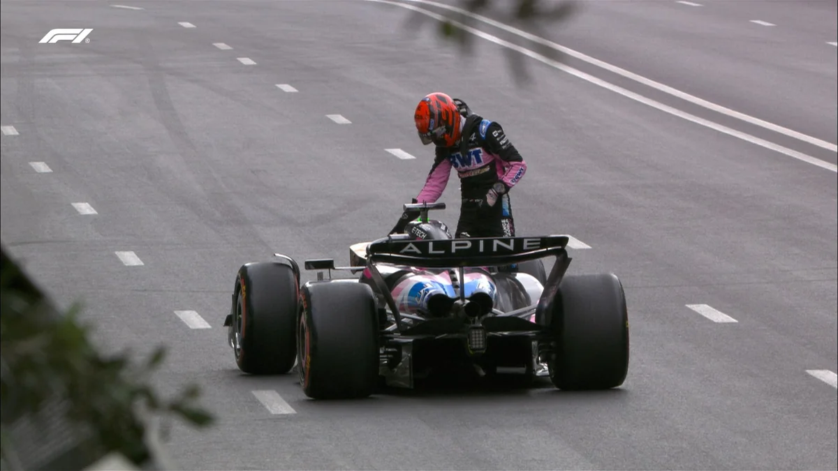 Formula 1: Alpin pilotu Bakıda uğursuzluqla üzləşib