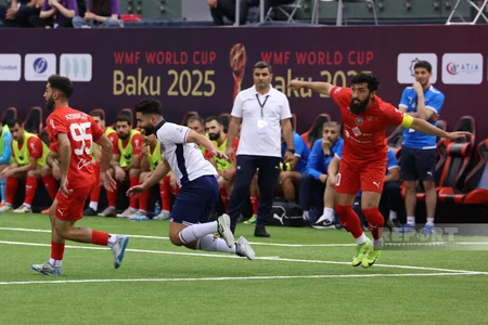 Azərbaycanın minifutbol millisi Bakıda keçirilən dünya çempionatında adını yarımfinala yazdırıb