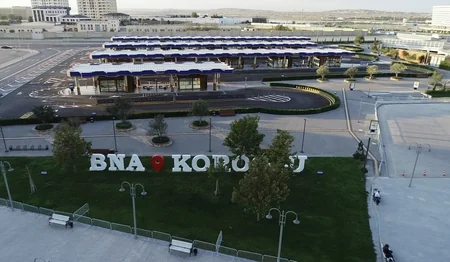 Bakıda “Koroğlu” Nəqliyyat Mübadilə Mərkəzinin açılışı olub - FOTOLAR - YENİLƏNİB-2