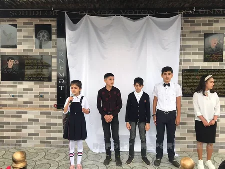 I Qarabağ müharibəsi şəhidinin xatirə bulağının açılışı olub