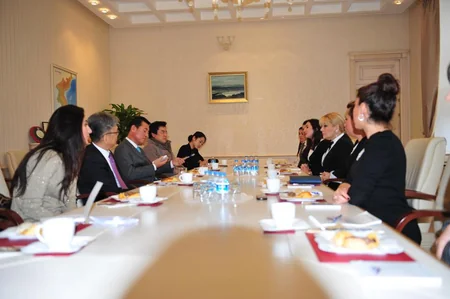 Koreya parlamentinin Azərbaycanla dostluq qrupunun üzvləri SEBA-nın qonağı olublar