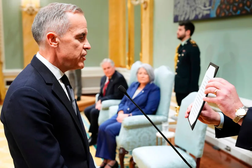 Mark Carney sworn in as Canada's prime minister
