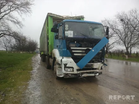 Qubada sərnişin avtobusu qəzaya düşüb, 15 nəfər xəsarət alıb - FOTO