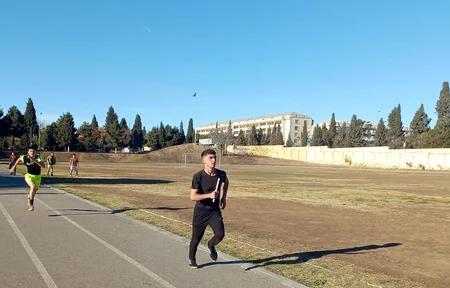 Hərbçilər arasında keçirilən atletika yarışları başa çatıb
