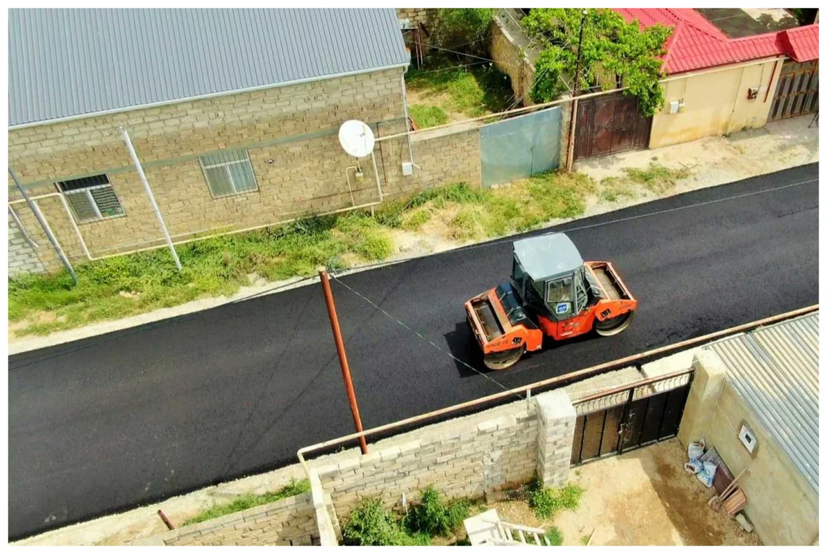 Bakının Sadiq Feyziyev küçəsində təmir işləri yekunlaşmaq üzrədir