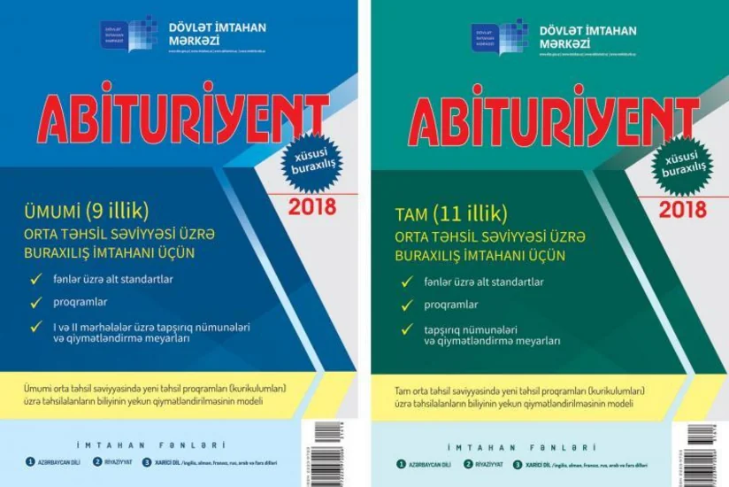 “Abituriyent” jurnalının xüsusi buraxılışları nəşr olunub