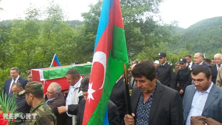 Azərbaycan ordusunun şəhid olan əsgəri Lerikdə dəfn olunub - FOTO