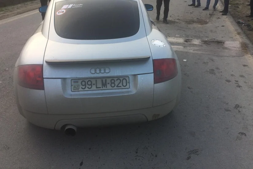 В Нефтчале выехавший на встречную полосу Audi совершил ДТП