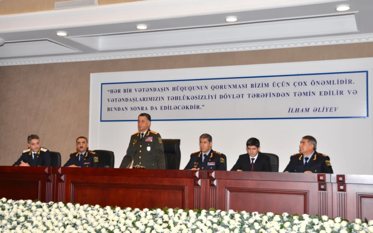 DİN-də istintaq və təhqiqat qurumları əməkdaşlarının respublika toplantısı keçirilib - FOTO
