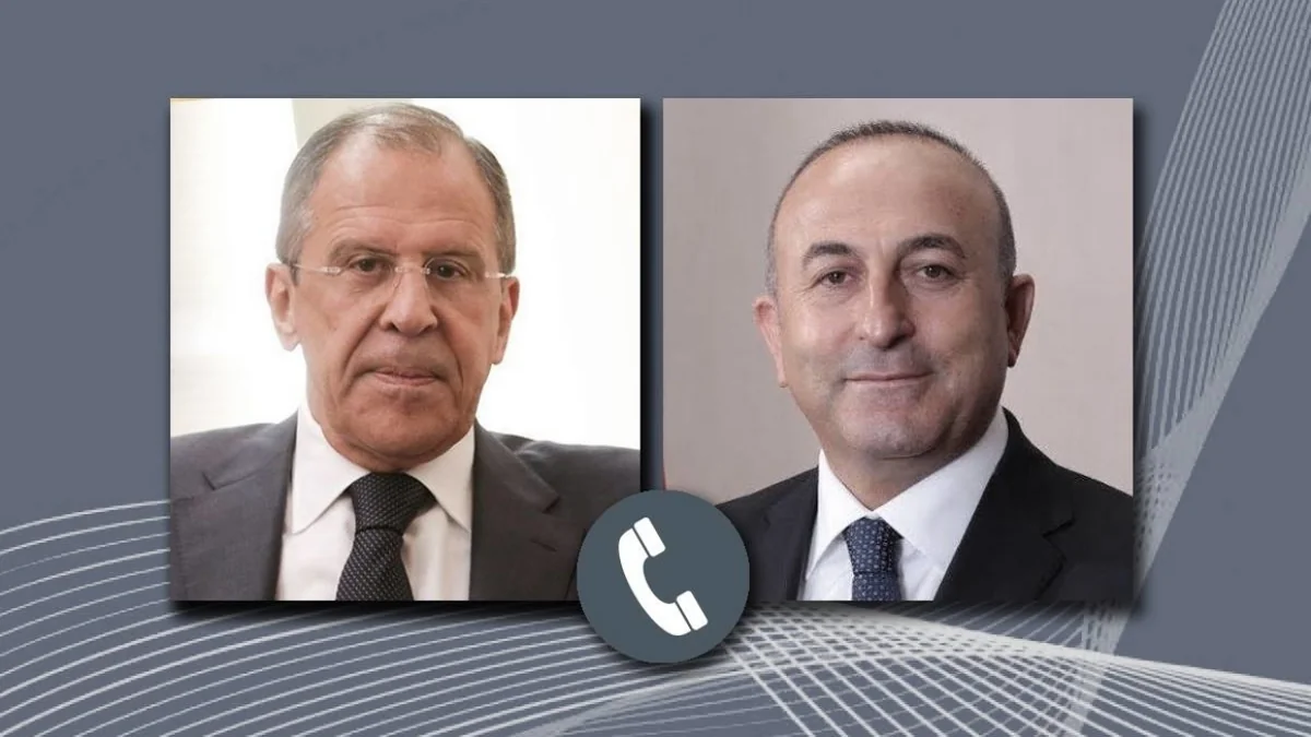 Foreign ministers of Turkey, Russia moot situation on frontline