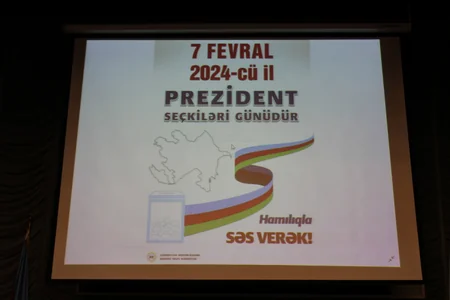 Prezident seçkiləri ilə bağlı 18 universitet tələbəsinə maarifləndirici seminarlar keçirilib