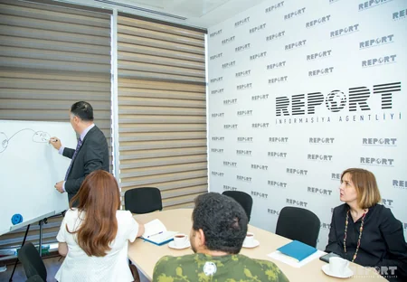 ADB-nin Azərbaycan üzrə meneceri “Report”un qonağı olub - FOTO