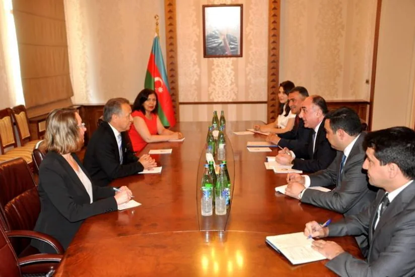 Elmar Məmmədyarov Lixtenşteyn knyazlığı parlamentinin sədrini qəbul edib