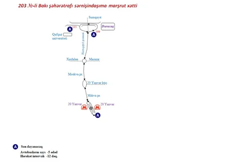 Gələn həftədən Bakıda yeni avtobus marşrutları istifadəyə veriləcək