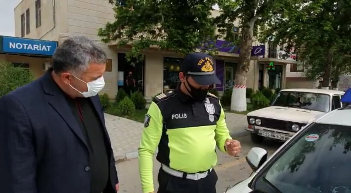Goranboyda yol polisi reyd keçirib