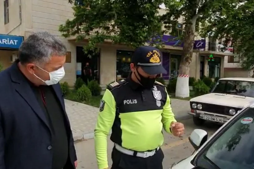 Goranboyda yol polisi reyd keçirib
