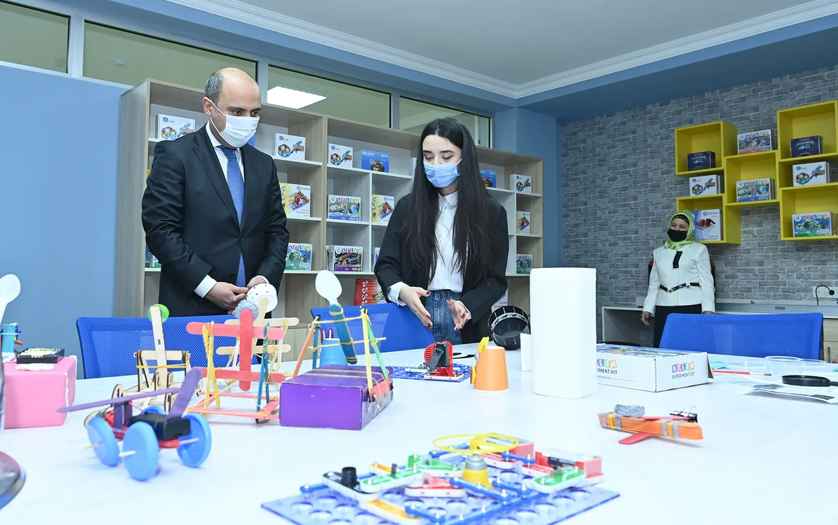 Təhsil naziri Ağdaşa səfər edib