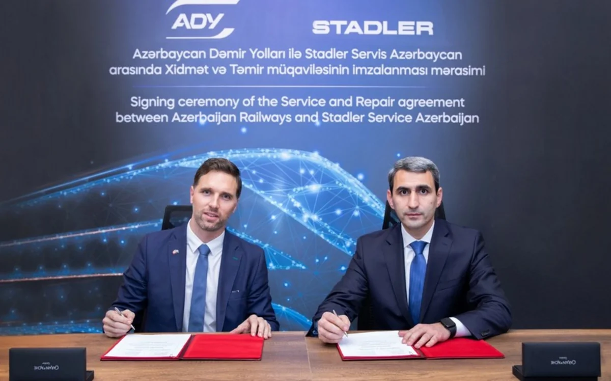 Stadler to invest in establishment of Regional Service Center in Azerbaijan