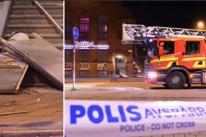 İsveçin gecə klublarından birində partlayış baş verib