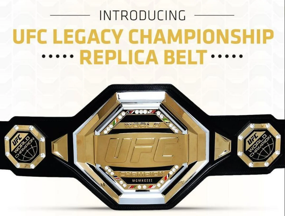 UFC представил новый чемпионский пояс