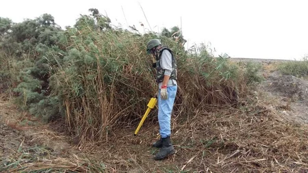 Biləsuvarda 3 ədəd partlamamış hərbi sursat aşkar olunub