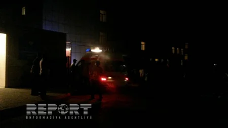 Rusiyadan Azərbaycana gələn avtomobil qəzaya uğrayıb - FOTO