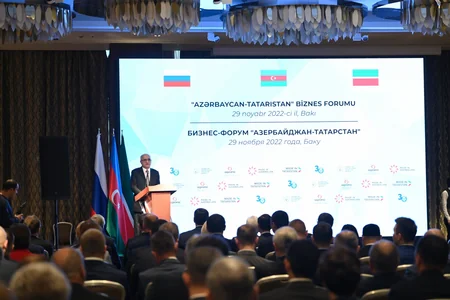 Bakıda Tatarıstan-Azərbaycan biznes forumu keçirilib