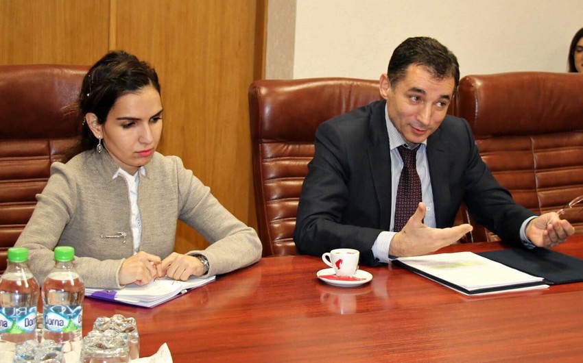 Azərbaycan səfiri Moldovanın iqtisadiyyat naziri ilə görüşüb