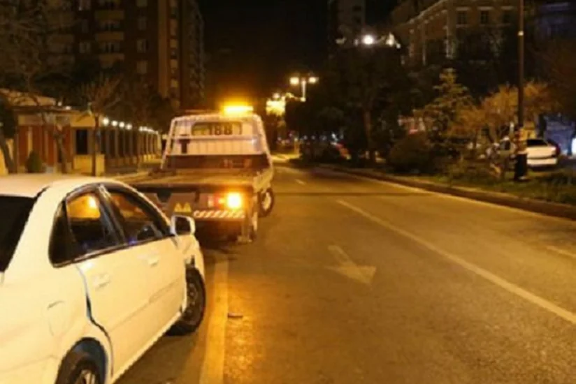 Bakıda iki avtomobil toqquşub, 1 nəfər xəsarət alıb