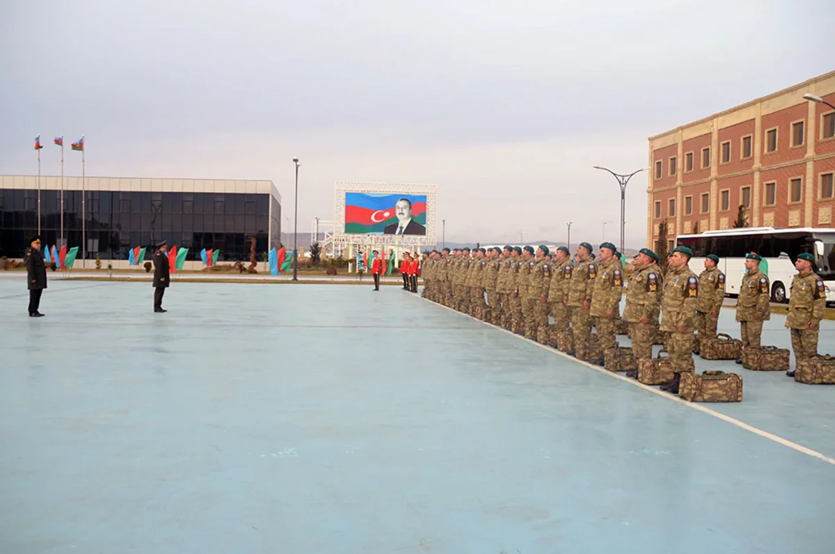 Group of Azerbaijani peacekeepers return from Afghanistan