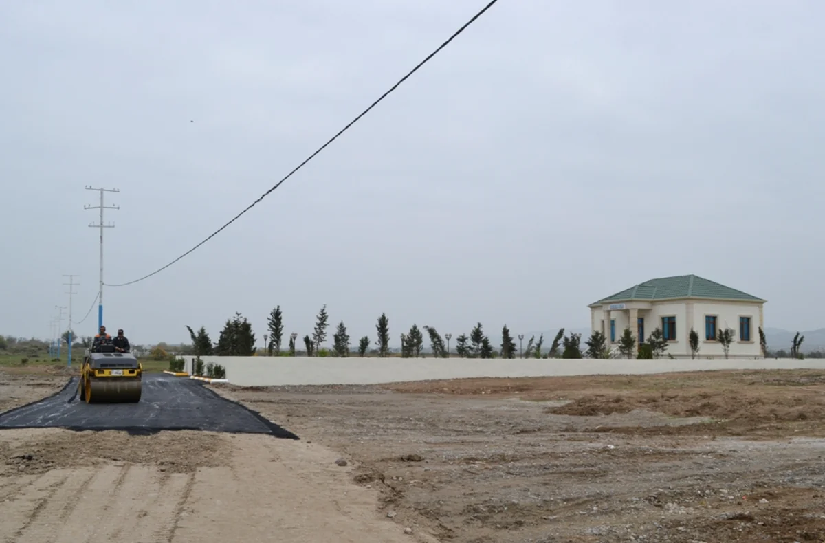 Cocuq Mərcanlı kəndində  su təchizatı infrastrukturu yaradılıb