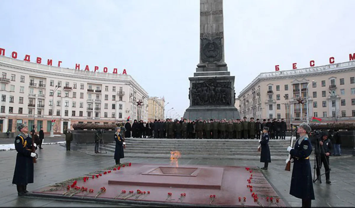 Закир Гасанов принял участие в мероприятиях, посвященных 100-летию Вооруженных сил Беларуси