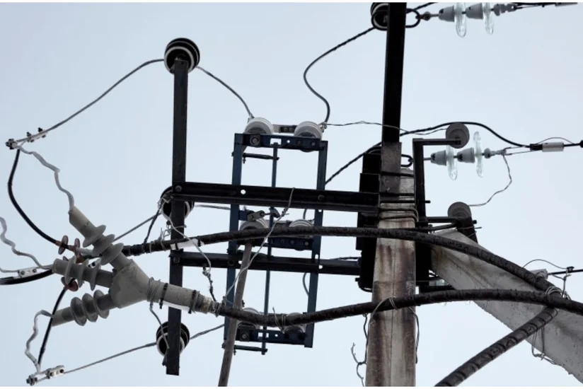 В Уфе 816 домов остались без света из-за врезавшегося в столб автомобиля