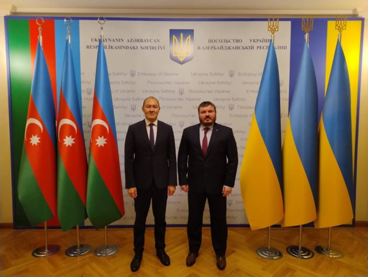 Ukrayna səfiri və TRACECA nümayəndəsi Orta Dəhliz barədə müzakirələr aparıblar