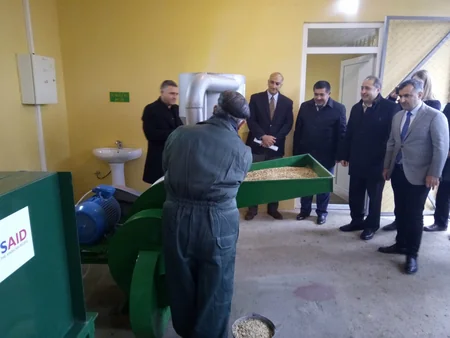 Goranboyda yem emalı müəssisələri istifadəyə verilib