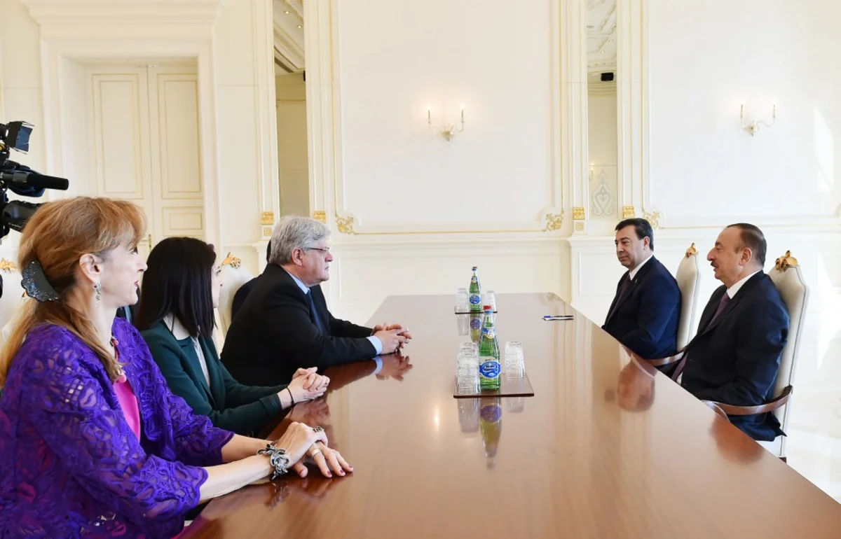 President Ilham Aliyev received co-rapporteurs of PACE Monitoring Committee