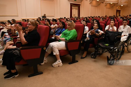 Əlilliyi müəyyən edilmiş uşaqlar üçün konsert proqramı təşkil olunub